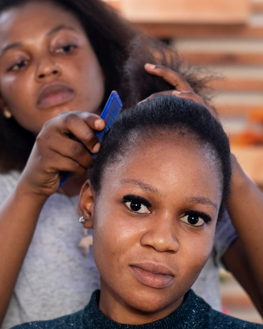 Braids & natural styling — hair by a GoGlow professional